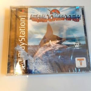 Saltwater Sport Fishing (PlayStation PS1)  New Sealed